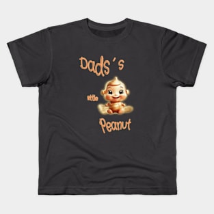 Dads´s little peanut Kids T-Shirt